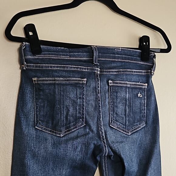rag & bone Charin Skinny Jeans | Clean Dark Wash | Size 25 - Picture 4 of 7